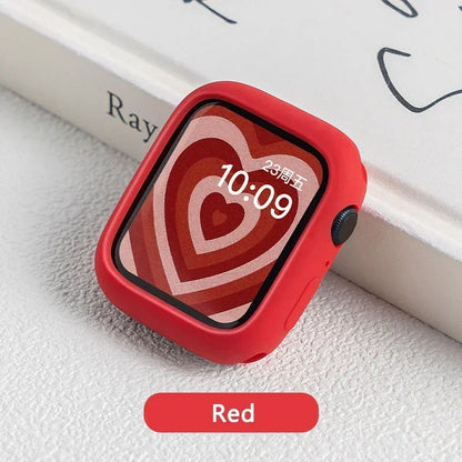 Silicone Bumper Case for Apple Watch Series 6–10 SE 42–46mm Protective Cover