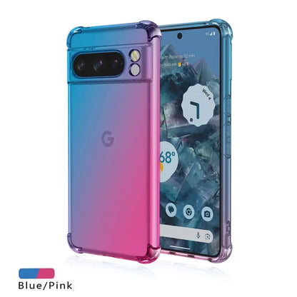 Gradient Airbag TPU Shockproof Case for Google Pixel 10 9 Pro XL 9A 5G