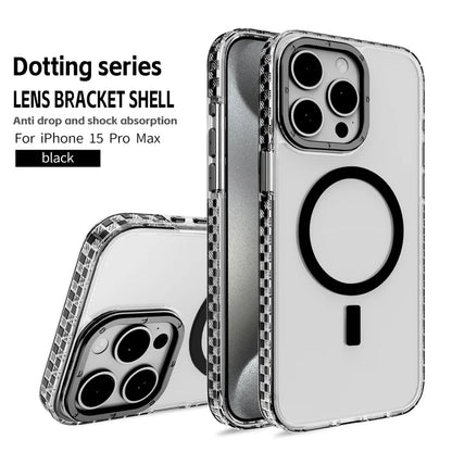 Transparent MagSafe Case for iPhone 16 15 14 Pro Max – Hybrid Armor Cover