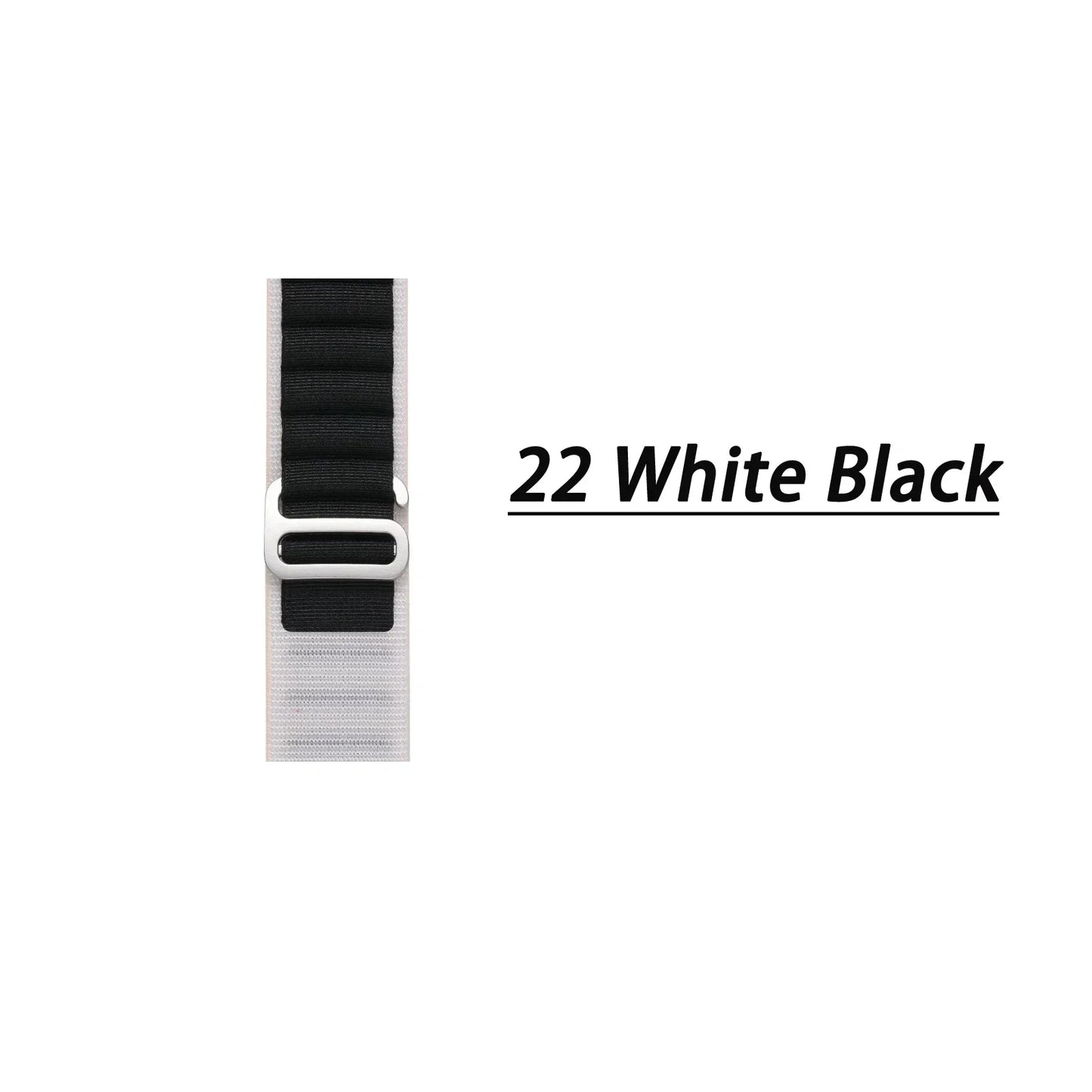 Alpine Nylon Strap for Apple Watch Ultra 2 Series 10–3 in 49–38mm Sizes