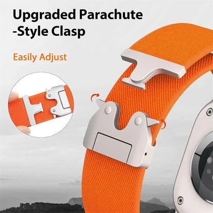 Parachute Strap for Apple Watch Ultra 11/10 & Series 9–6 SE Bracelet