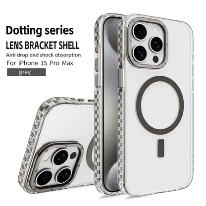 Transparent MagSafe Case for iPhone 16 15 14 Pro Max – Hybrid Armor Cover