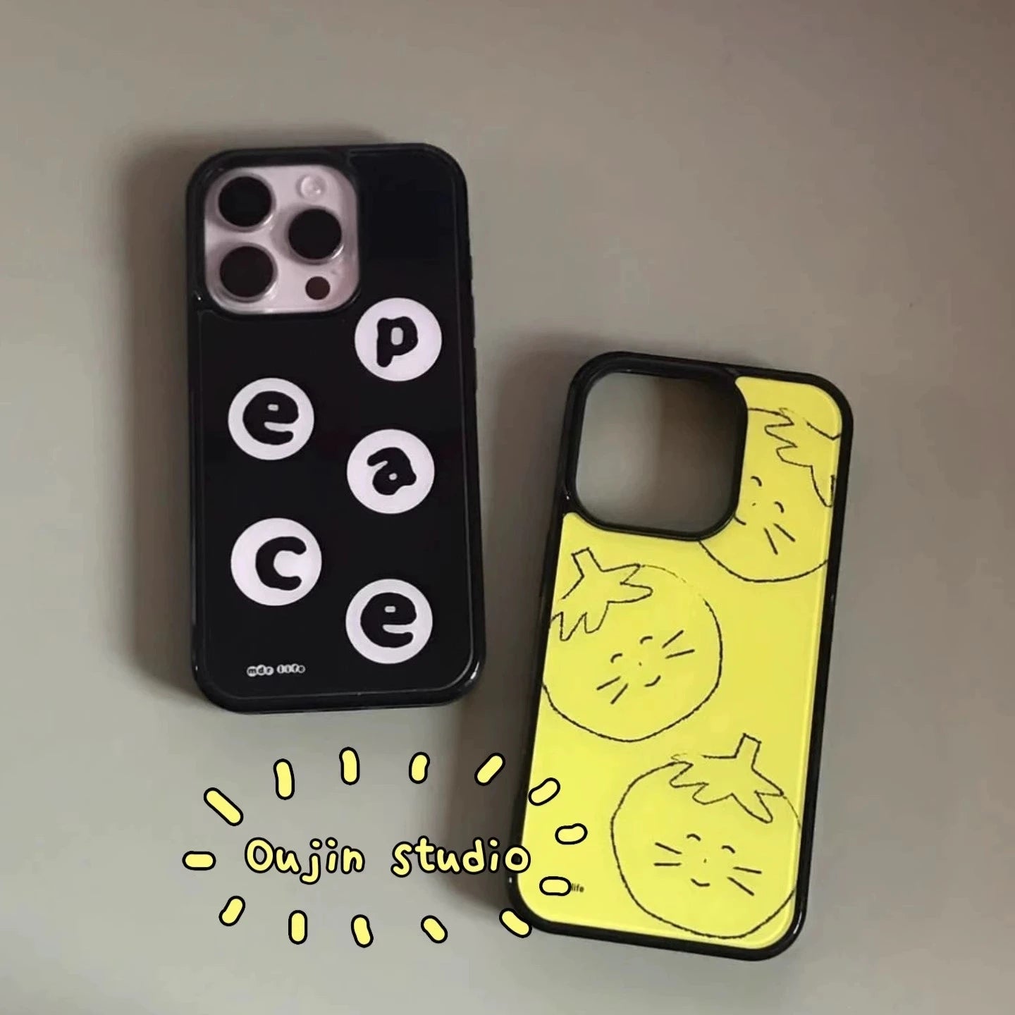 Ins Korean Tomato Design Phone Case for iPhone 11–16 Series