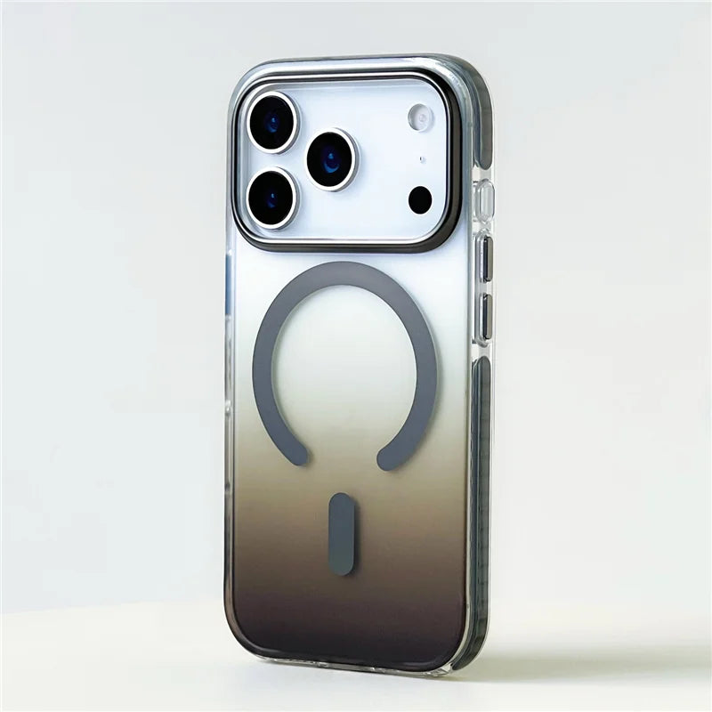 Gradient Matte Shockproof MagSafe Case for iPhone 17 Pro Max Hybrid Cover