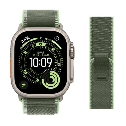Alpine Loop Nylon Band for Apple Watch Ultra & Series 11–6, SE 41–49mm Strap