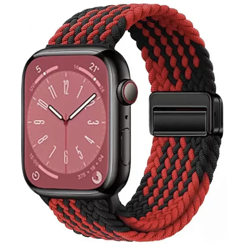 Braided Magnetic Strap for Apple Watch Ultra 2 & Series 10–6 SE Band
