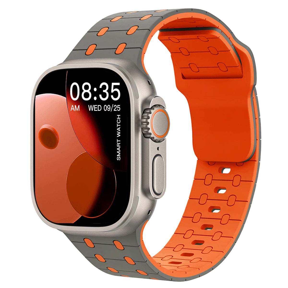 Sport Silicone Bracelet for Apple Watch Series 3–10 SE Ultra 38–49mm