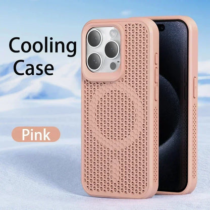 Cooling Magnetic Case for iPhone 14 Pro Max Plus – MagSafe Compatible