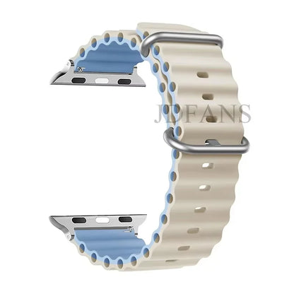 Ocean Strap for Apple Watch Ultra 49mm Series 10 9 8 7 SE in 45–38mm Sizes