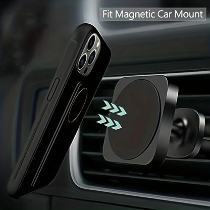 Magnetic Stand Case for iPhone 17 16 15 14 13 12 Pro Max Plus Wireless Cover