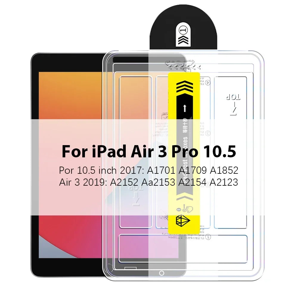 Tempered Glass Screen Protector For iPad Air Pro Mini 13 12.9 11 10 9 8 7
