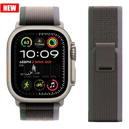 Watch Ultra 2 Trail Loop – Compatible 38–49mm iWatch Series 7/6/SE/8/9/10