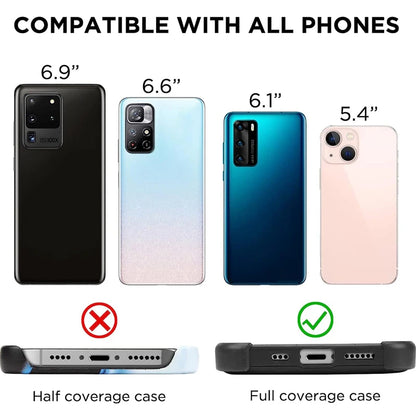 Universal Phone Lanyard with Adjustable Nylon Neck Strap for iPhone & Smartphones