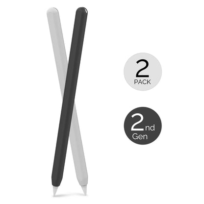 2-Pack Ultra-Thin Silicone Case for Apple Pencil Pro & 2nd Gen