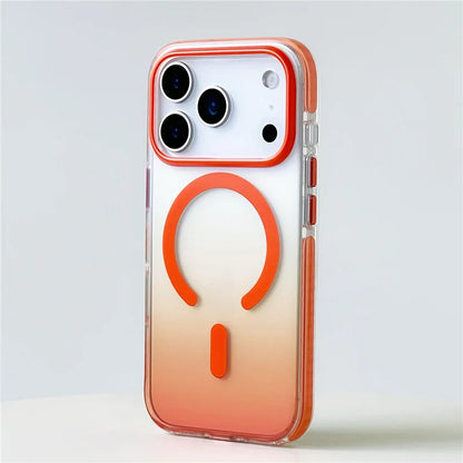 Gradient Matte Shockproof MagSafe Case for iPhone 17 Pro Max Hybrid Cover