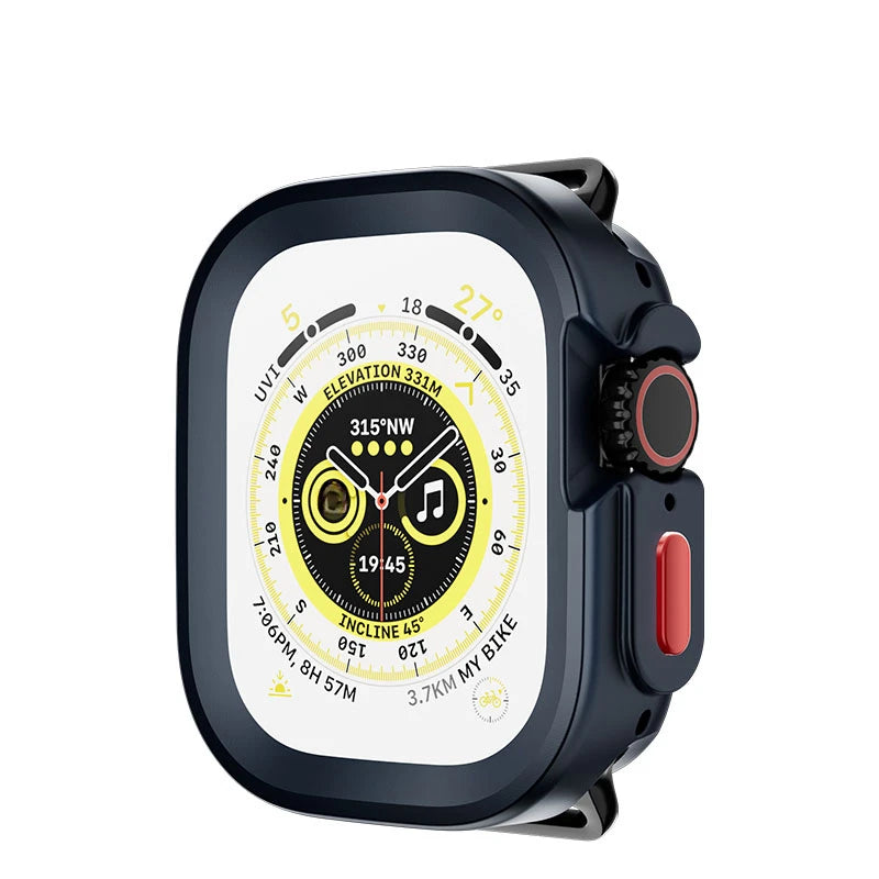 Full Coverage TPU Case for Apple Watch Ultra 2 & Series 8, 49mm Bezel Protector Bumper