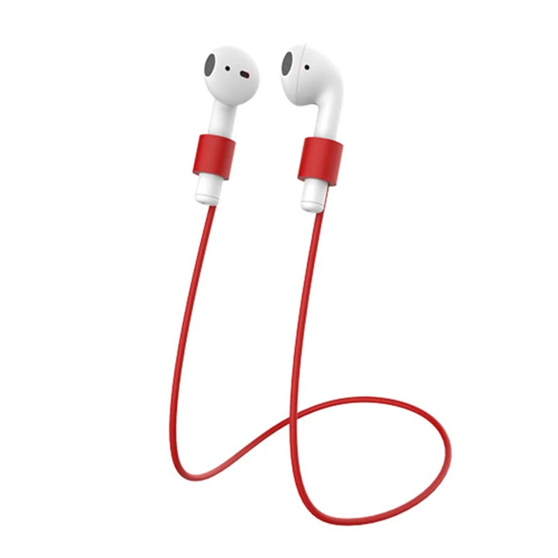 70cm Anti Lost Strap Silicone Rope Earphone Holder Cable for AirPods Pro 1/2/3 Bluetooth Earphones Anti-Lost Strap Cord String