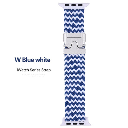 Nylon Parachute Strap for Apple Watch 41–49mm iWatch Ultra/Series 6–11 SE3