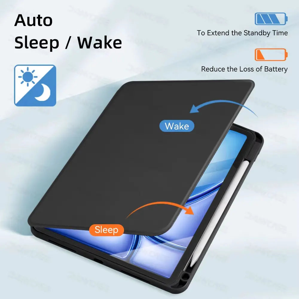 360° Rotation iPad Case for Air, Pro & Mini | Smart Protective Tablet Cover