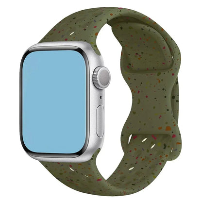 Transparent Silicone Bracelet Band for Apple Watch Ultra 2 & Series 10–5