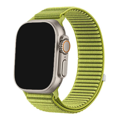Nylon Braided Sport Strap for Apple Watch Band 10 9 8 SE Ultra 2 49mm–38mm