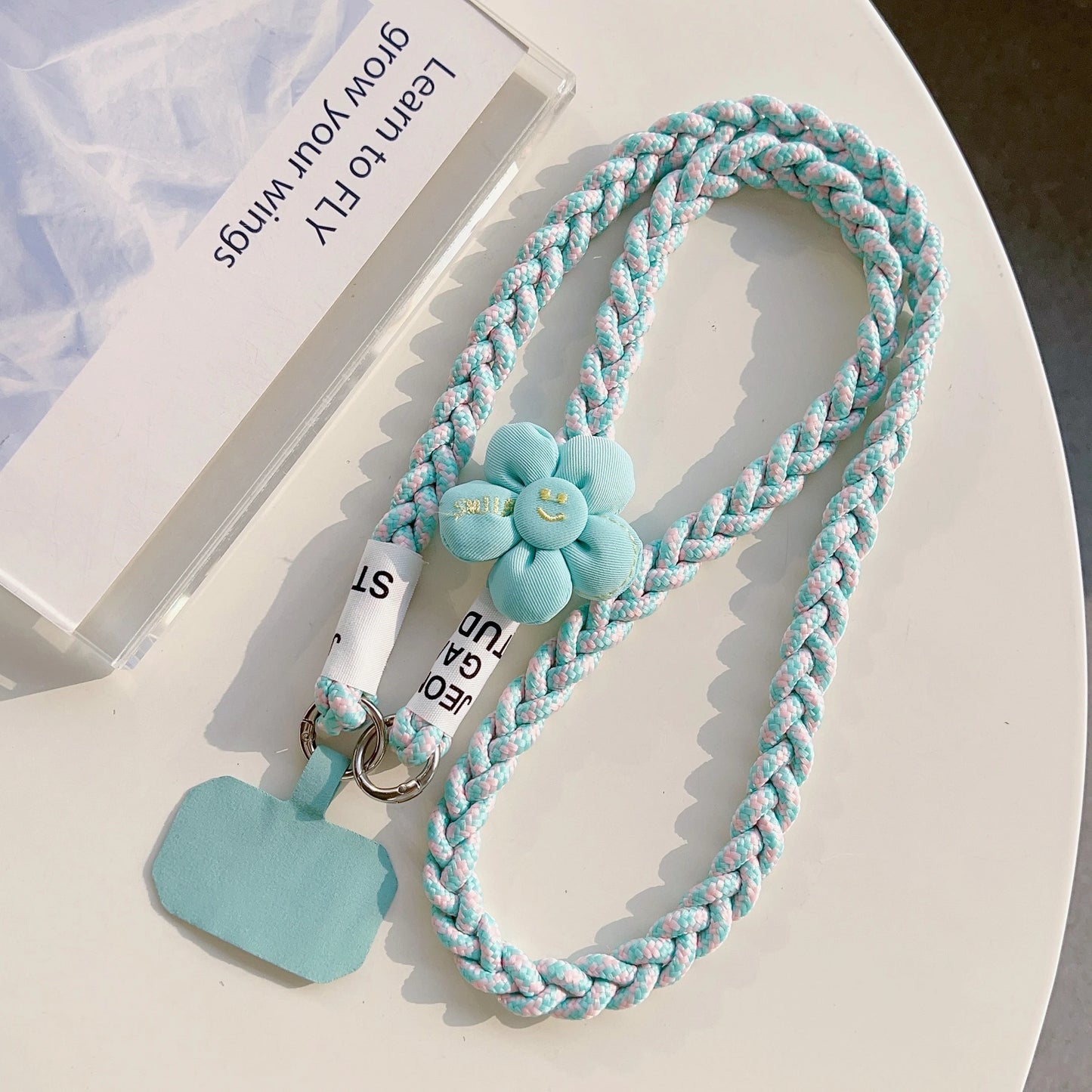 Outdoor Mountaineering Woven Phone Lanyard Women’s Belt Anti-Loss Neck Strap