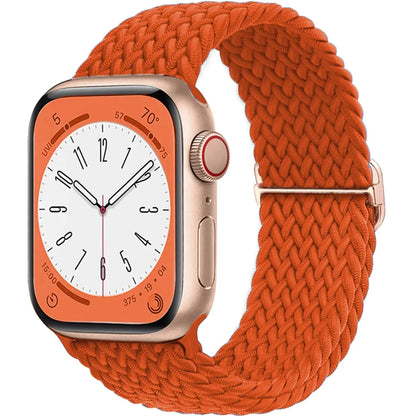 Braided Solo Loop for Apple Watch Ultra & Series 10–7 SE Elastic Band