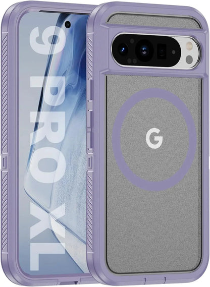 Shockproof MagSafe Armor Case for Google Pixel 10 9 Pro XL 8 7A Magnetic Rugged