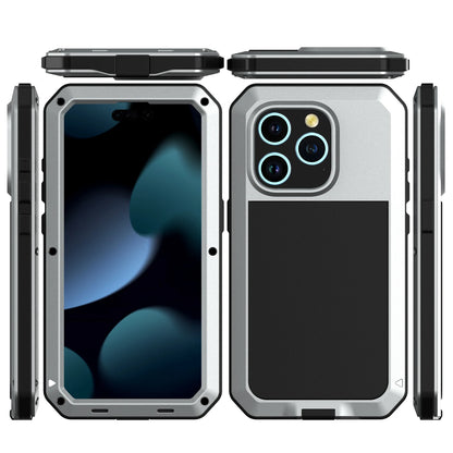 Heavy Duty Metal 360° Shockproof Case for iPhone 16 15 14 13 12 11 X