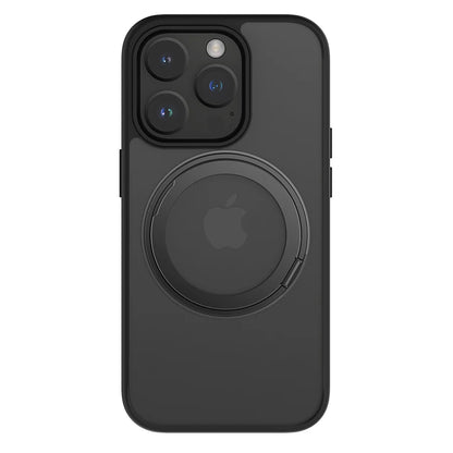 Magnetic TPU Frame Ring Stand Case for iPhone 15 14 13 Pro Max Plus