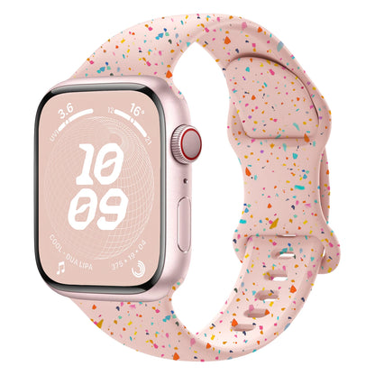 Sport Silicone Loop Band for Apple Watch 38–49mm Series 9–3 & Ultra 2