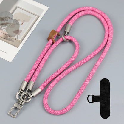 Adjustable Long Phone Lanyard with Card Holder Crossbody Strap for iPhone
