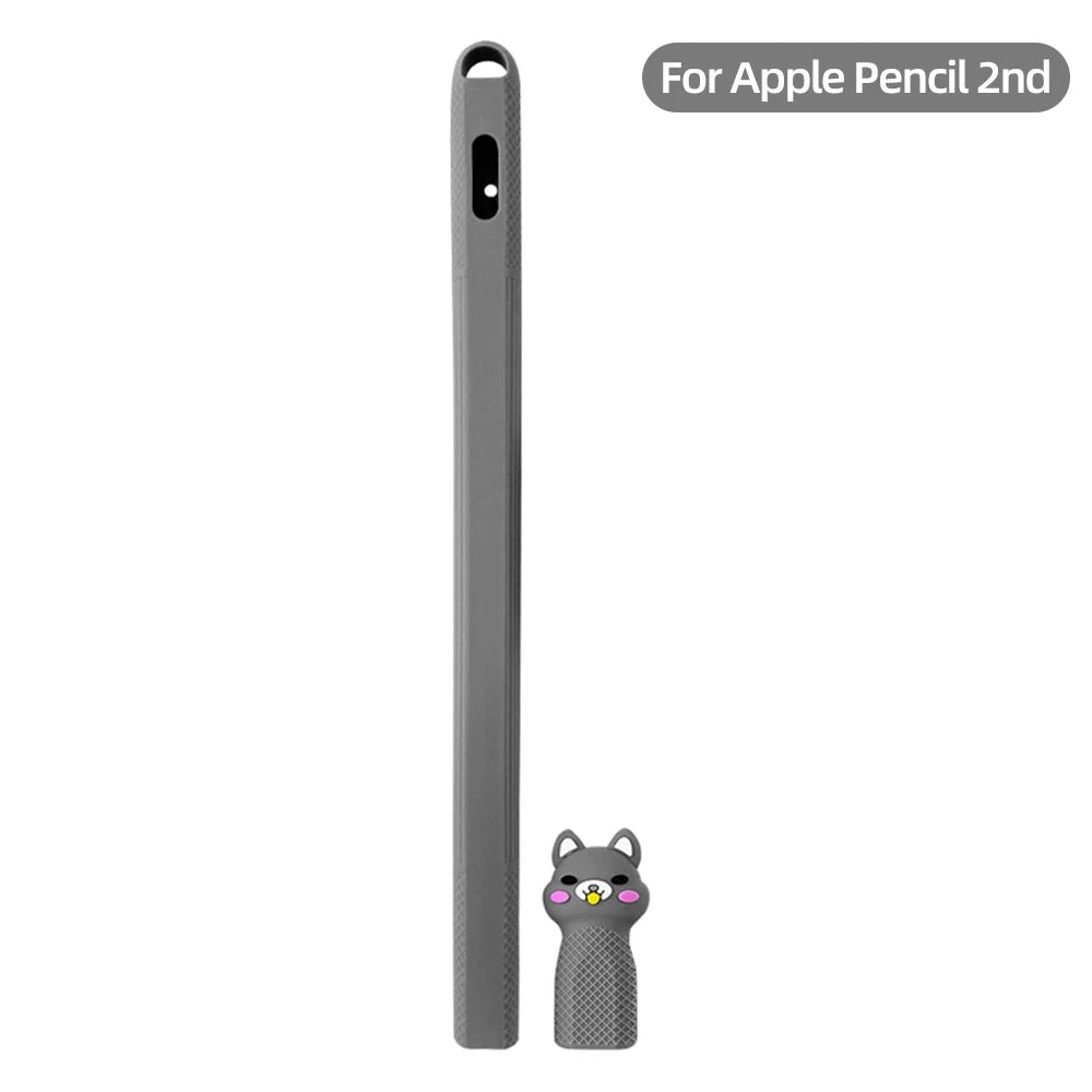 Silicone Case for Apple Pencil 2nd Gen – Soft Stylus Cover for iPad