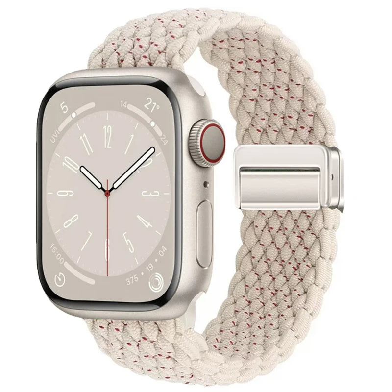 Braided Magnetic Strap for Apple Watch Ultra 2 & Series 10–6 SE Band