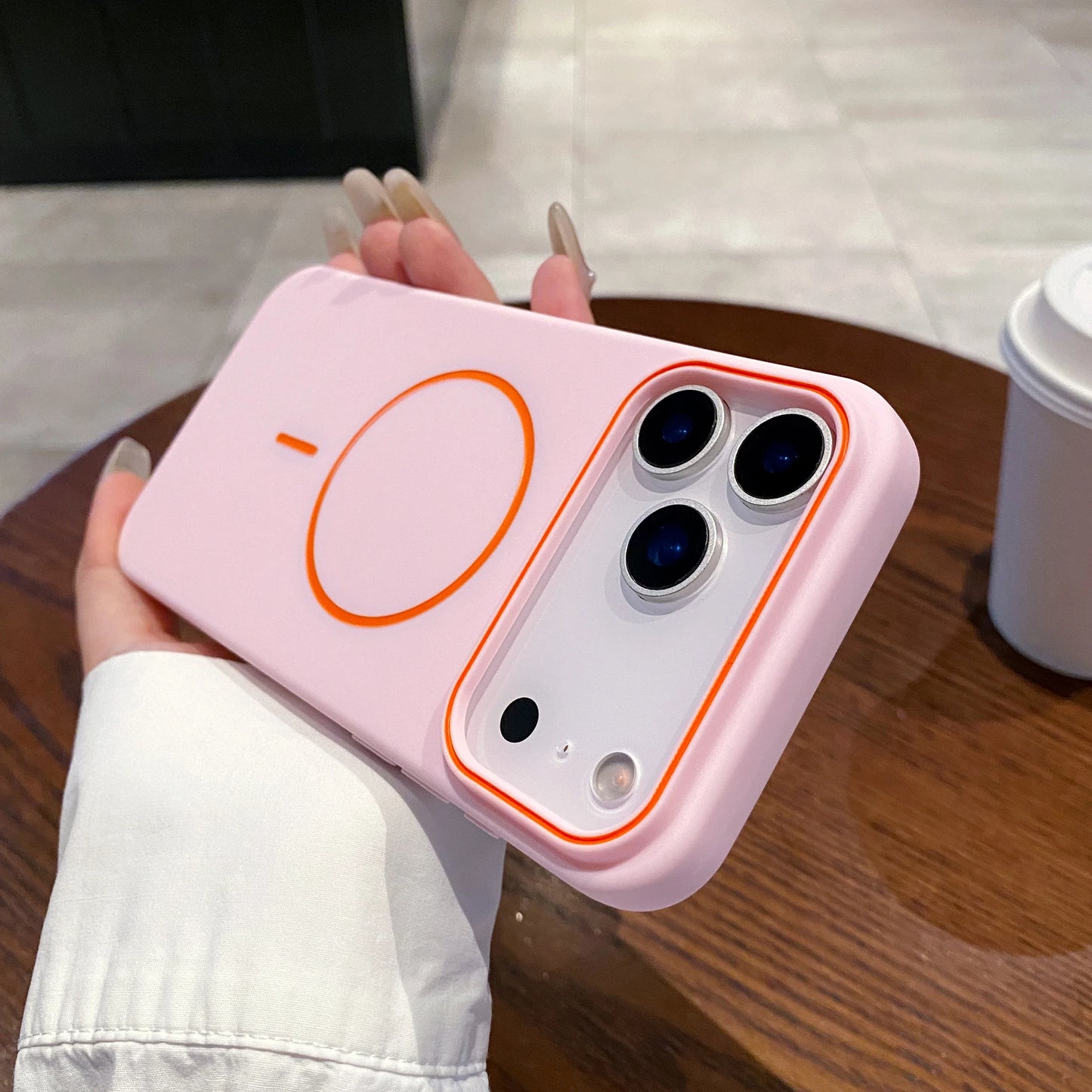 Magnetic Matte MagSafe Case for iPhone 17 Pro Max Air 16E 15 14 13 12 11