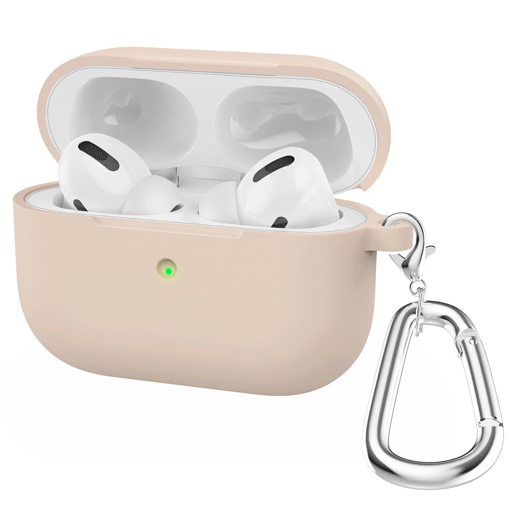 Silicone Protective Case For AirPods Pro Wireless Bluetooth Earphone Cover