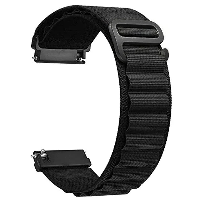 Nylon Loop Strap 20mm/22mm para Galaxy Watch 7 6 5 4 y Amazfit GTS