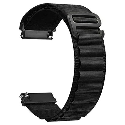 Nylon Loop Strap 20mm/22mm para Galaxy Watch 7 6 5 4 y Amazfit GTS