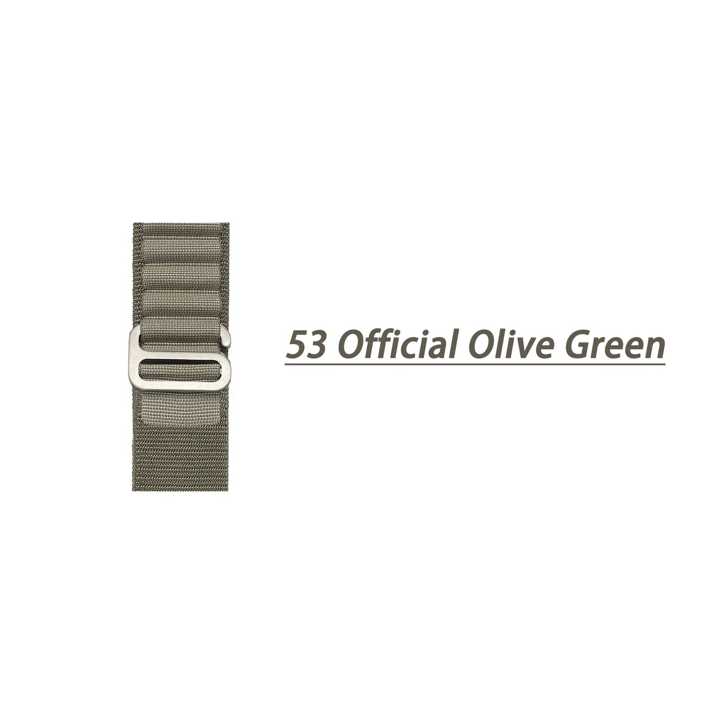 Alpine Nylon Strap for Apple Watch Ultra 2 Series 10–3 in 49–38mm Sizes