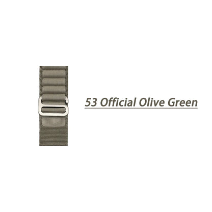 Alpine Nylon Strap for Apple Watch Ultra 2 Series 10–3 in 49–38mm Sizes