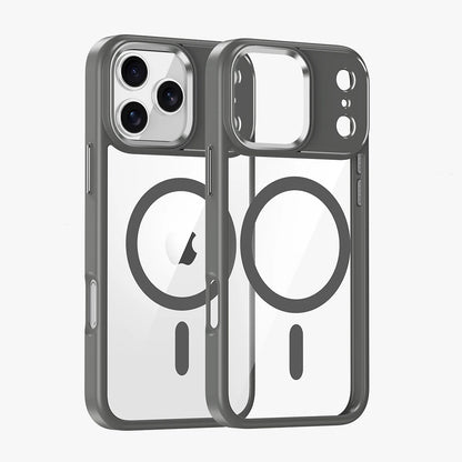 Luxury Transparent MagSafe Case for iPhone 17 Air 17 Pro 17 Pro Max Shockproof