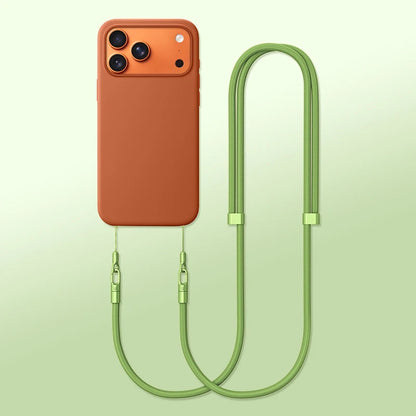 Crossbody Hanging Phone Case for iPhone 17 Pro Max with Adjustable Neck Rope