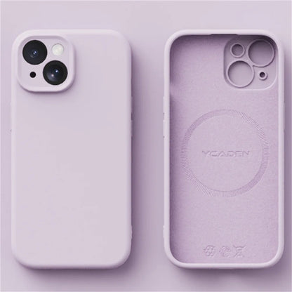 Liquid Silicone MagSafe Case for iPhone 16 Pro Max, 15 Pro, 14 Pro Max