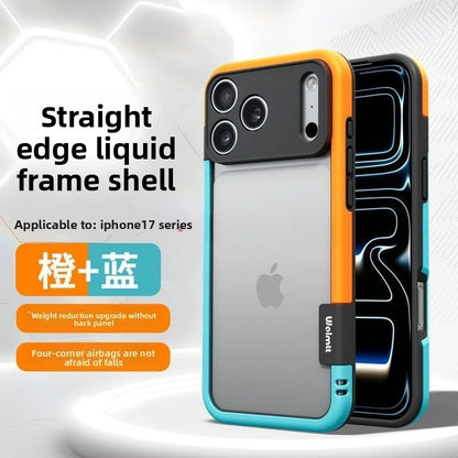 Colorful Silicone Bumper Frame Case for iPhone 17 Pro Max Air 16 15 14 13 12