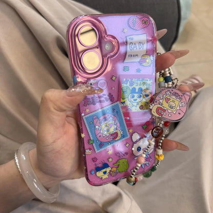 Cute Anime Glitter Phone Case Y2K iPhone 12–16 Pro Max & Plus