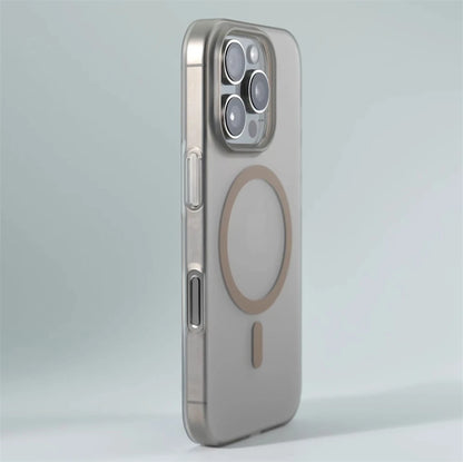 1.0mm Ultra Thin Matte Translucent MagSafe Case For iPhone 16 15 14 13