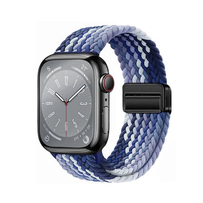 Nylon Braided Band for Apple Watch Ultra & S10–S3 | Soft Durable Strap