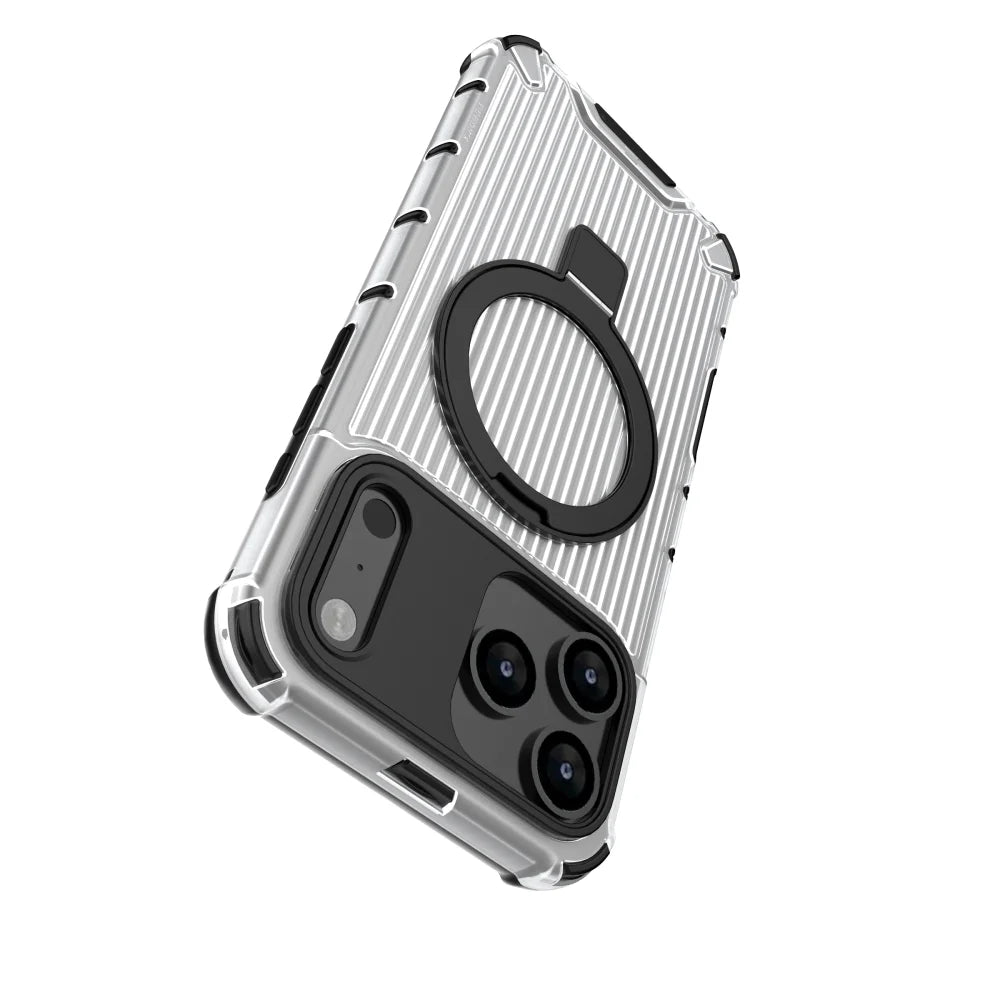 Hybrid Armor MagSafe Case for iPhone 17–11 Pro Max – Magnetic Matte Cover