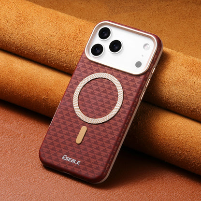 Luxury Business Leather MagSafe Case for iPhone 17 16 15 14 13 Pro Max
