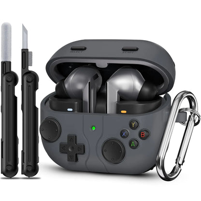 Cartoon Silicone Case for Galaxy Buds 3/3 Pro – Cute Design with Keychain & Kit